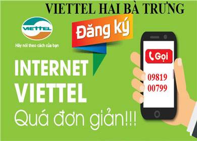 INTERNET CÁP QUANG VIETTEL HAI BÀ TRƯNG